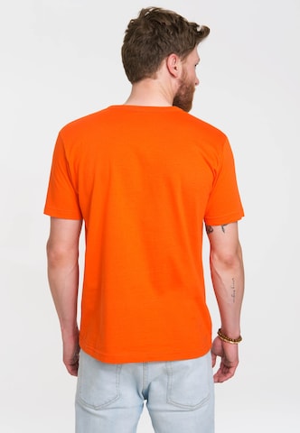 LOGOSHIRT T-Shirt "Brandt Zwieback" in Orange