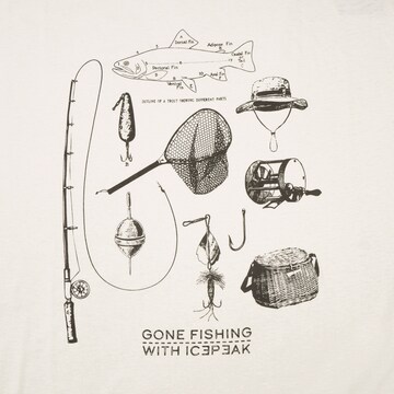 ICEPEAK T-Shirt in Beige