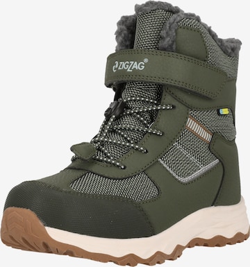 ZigZag Snowboots 'Balful' in Grün: Vorderseite