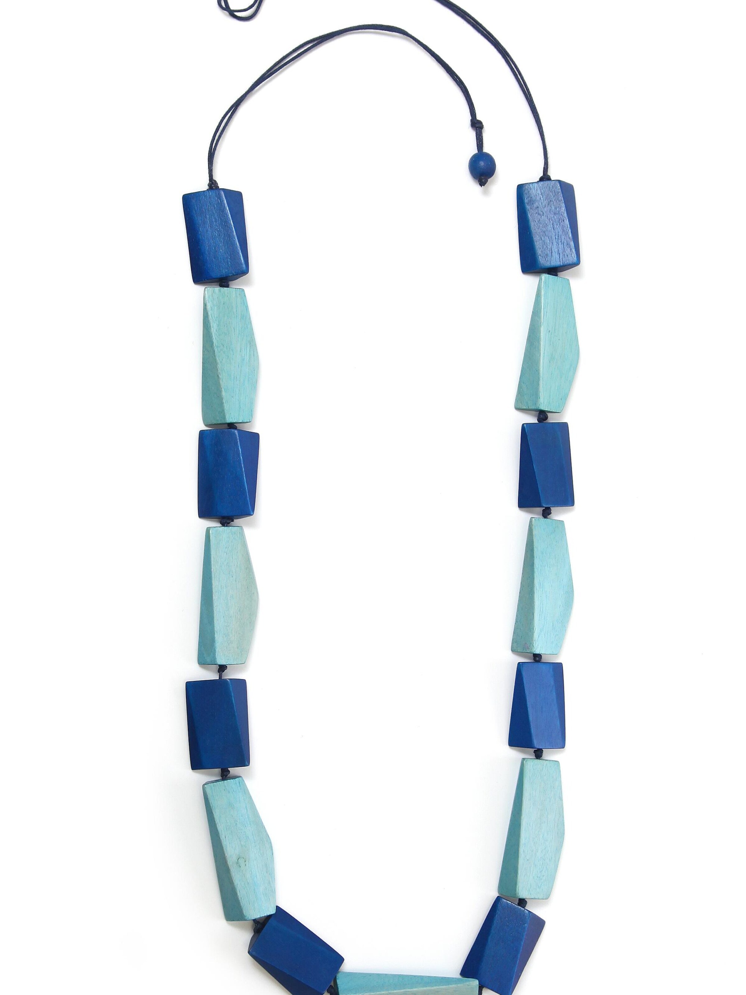 COLLEZIONE ALESSANDRO Necklace 'Hanni' in Blue: front