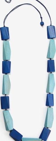 COLLEZIONE ALESSANDRO Necklace 'Hanni' in Blue: front