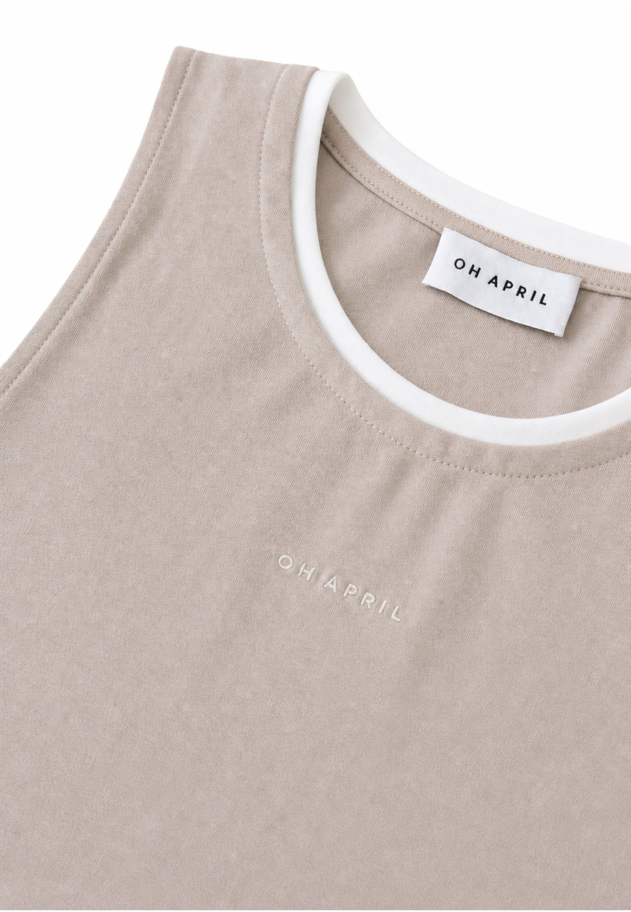 OH APRIL Top 'Eden' in Beige