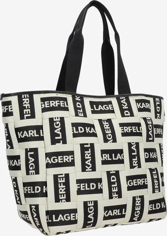 Shopper 'Webbing' di Karl Lagerfeld in nero