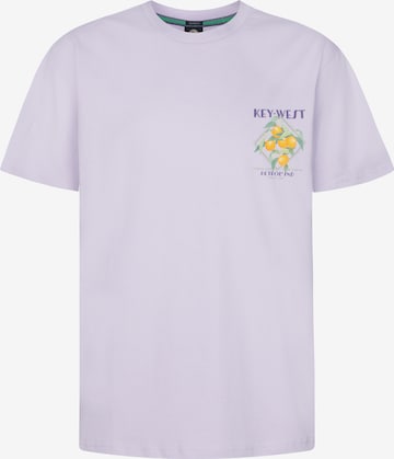 Petrol Industries Tričko 'Breezecrest' - Fialová: predná strana