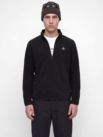 JACK & JONES Trui 'JJSTIGNES' in Zwart: voorkant