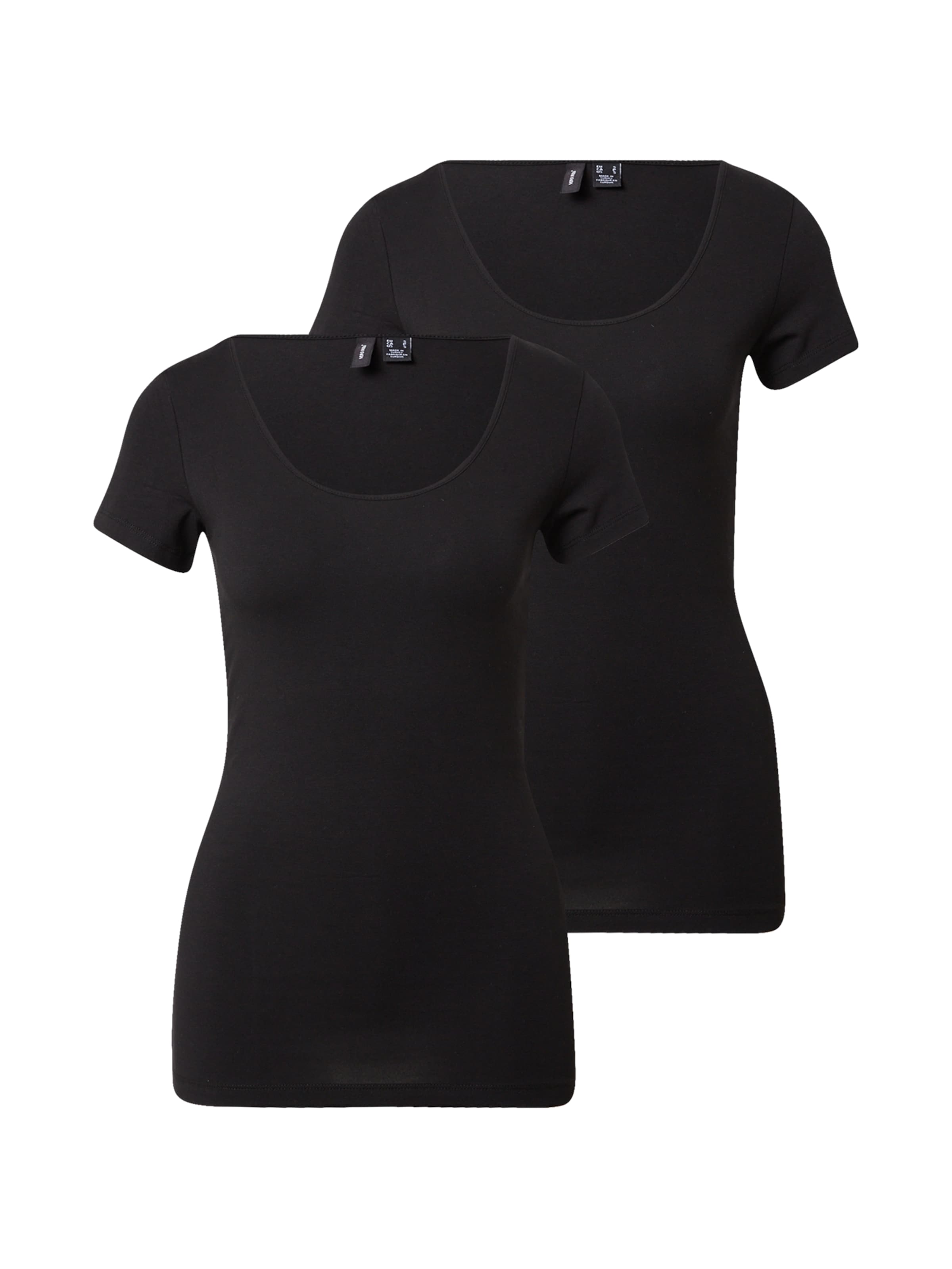 T-shirt 'VMMaxi' VERO MODA en noir : devant