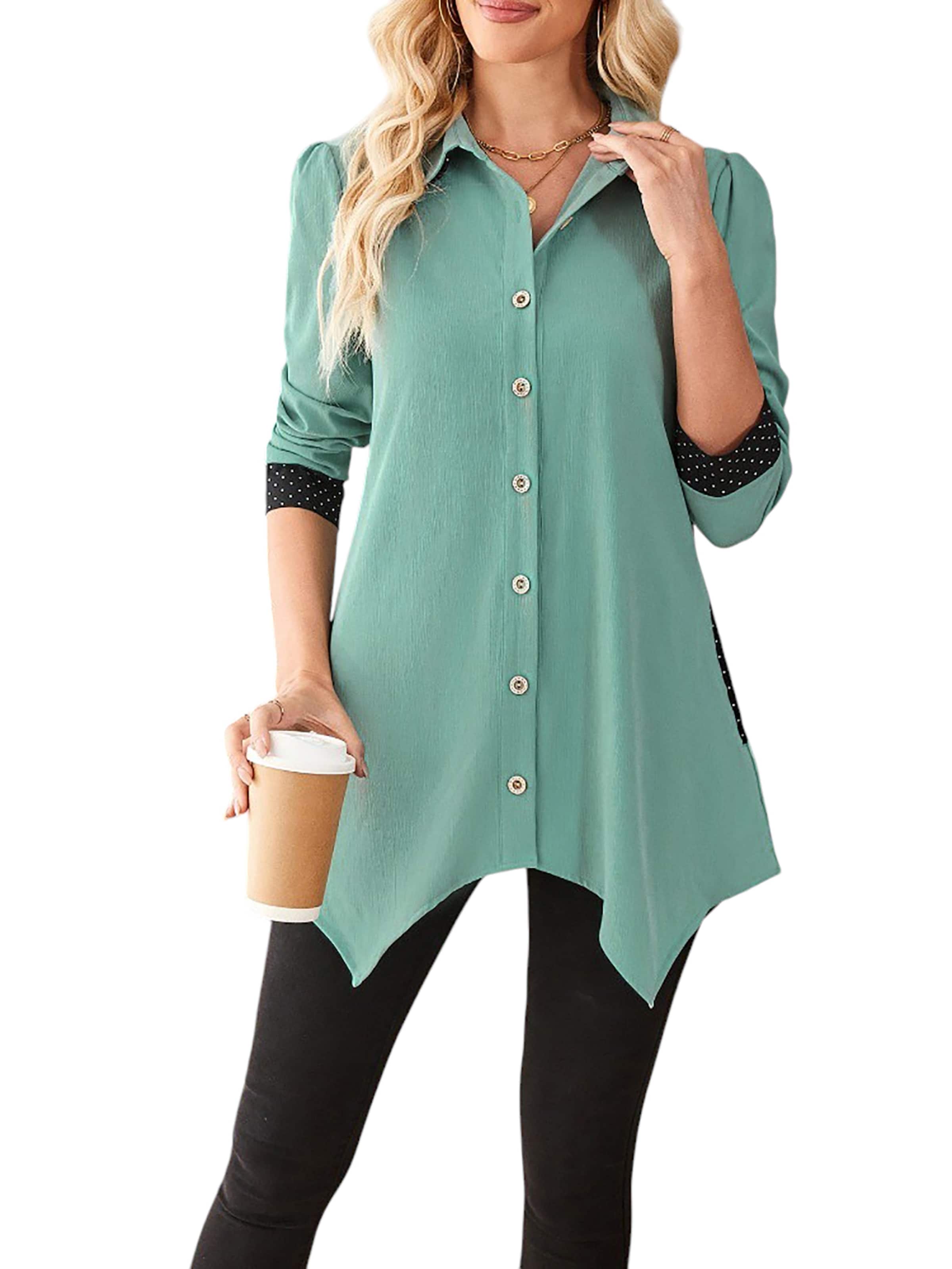 LapaPlus Bluse‌‌‌‌ in Grün