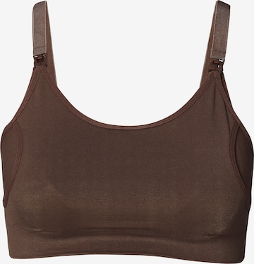 Noppies Bustier Amme-BH 'Mae' i brun: forside