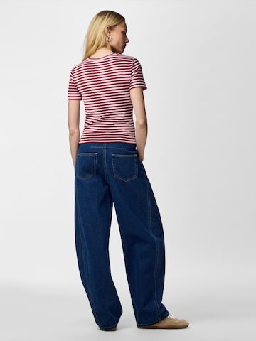 PIECES Shirt 'PCLaya Baby' in Red