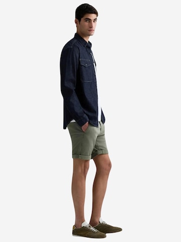 REPLAY Regular fit Button Up Shirt '6.5 OZ DEEP BLUE DENIM M4124 .000.860 B04' in Blue