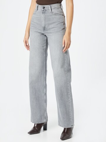 Wide leg Jeans de la G-Star RAW pe gri: față