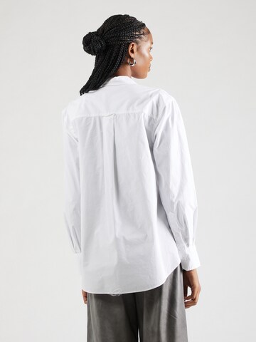 WEEKDAY Blus i vit
