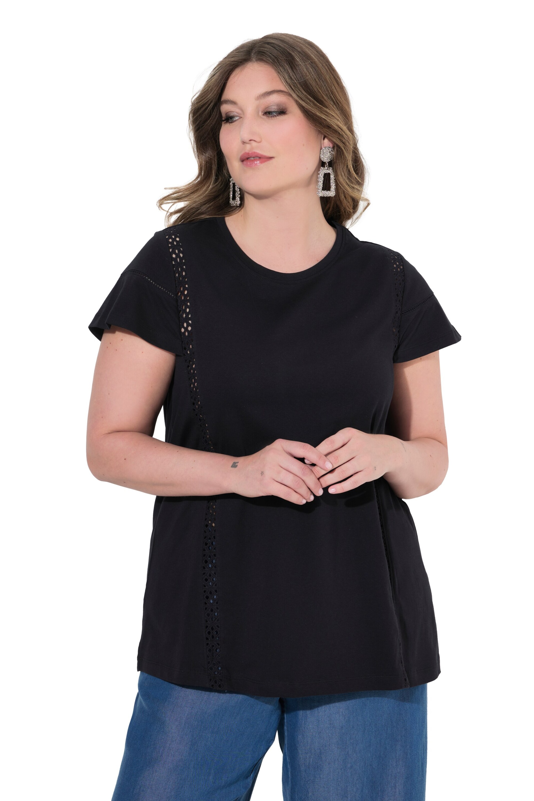 MIAMODA Shirt in Zwart: voorkant