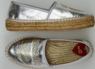 Love Moschino Halbschuh 39 in Silber: Vorderseite