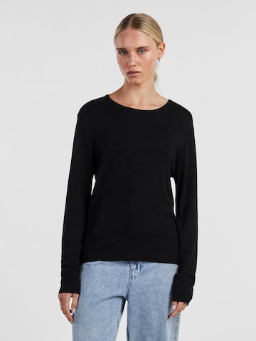 PIECES Sweater 'SONJA' in Black: front