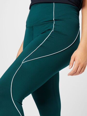 Reebok Skinny Sportbroek 'Workout Ready' in Groen