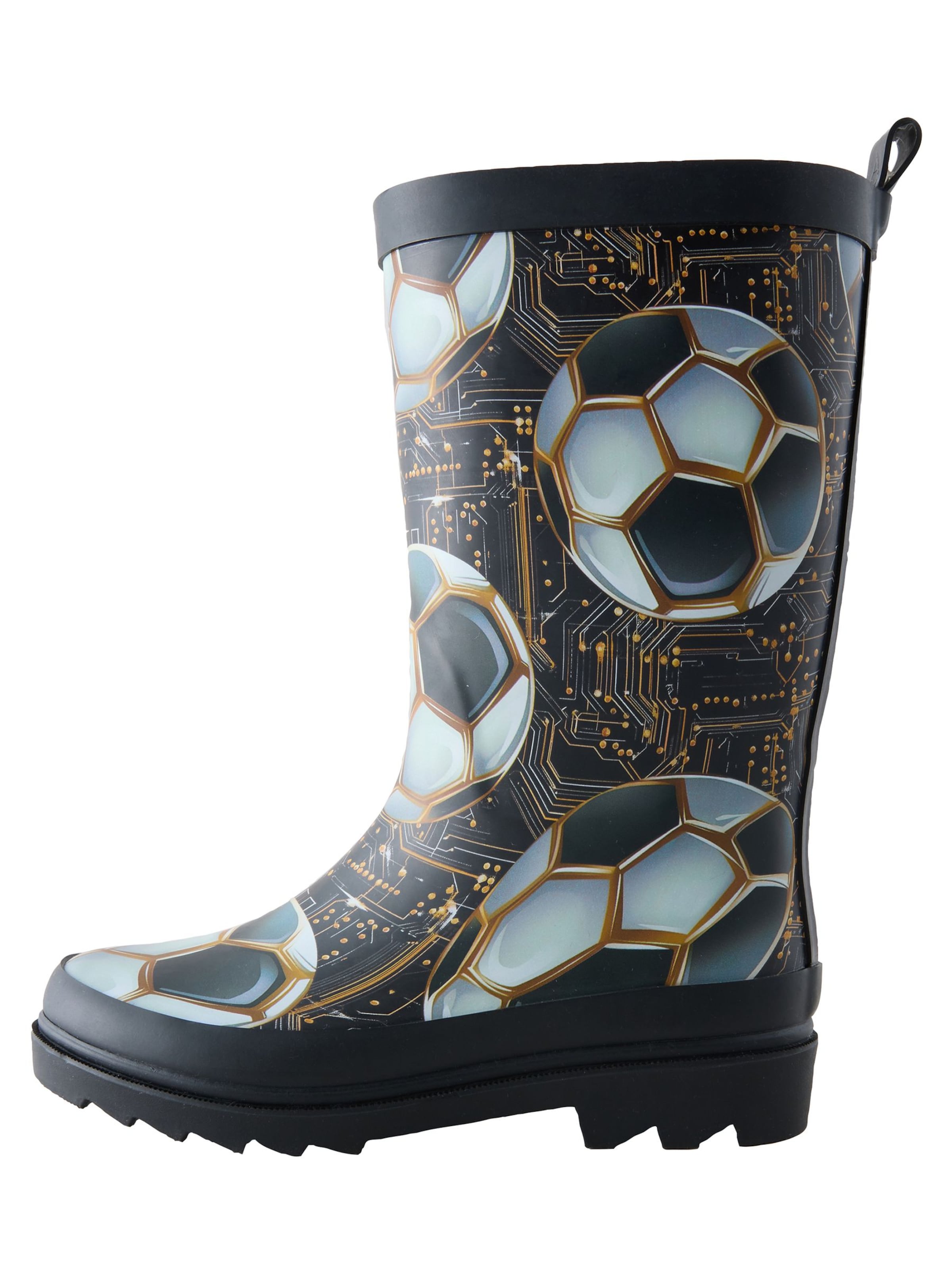 Next Rubber boot in Black: front