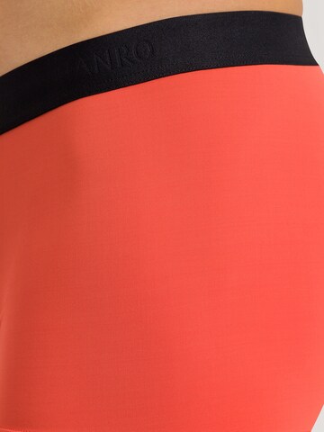 Hanro Boxer shorts 'Micro Touch' in Orange