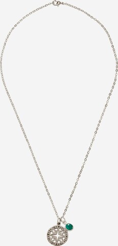 Gemshine Necklace in Silver: front