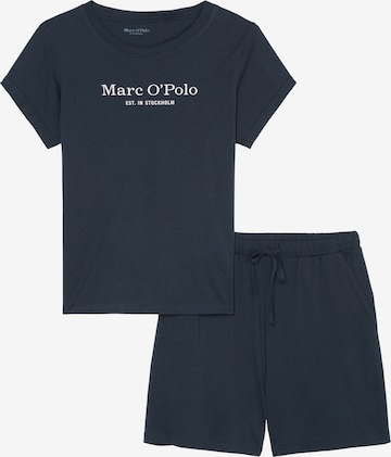 Shorty ' Mix & Match Cotton ' Marc O'Polo en bleu : devant
