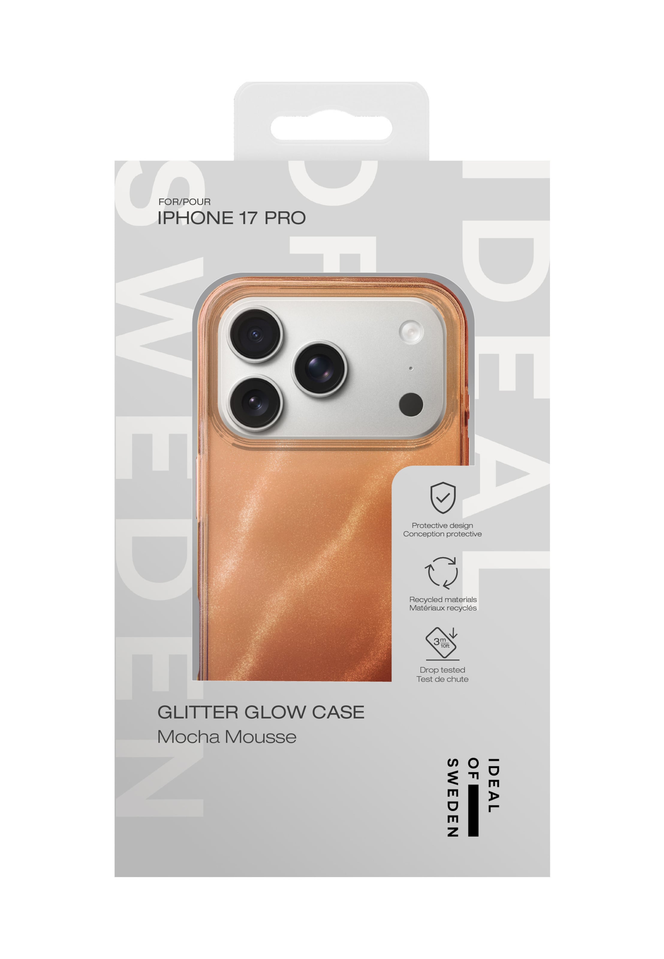 Custodia per smartphone 'iPhone 17 Pro' di iDeal of Sweden in marrone