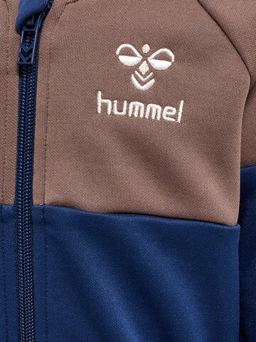 Hummel Athletic Zip-Up Hoodie in Blue