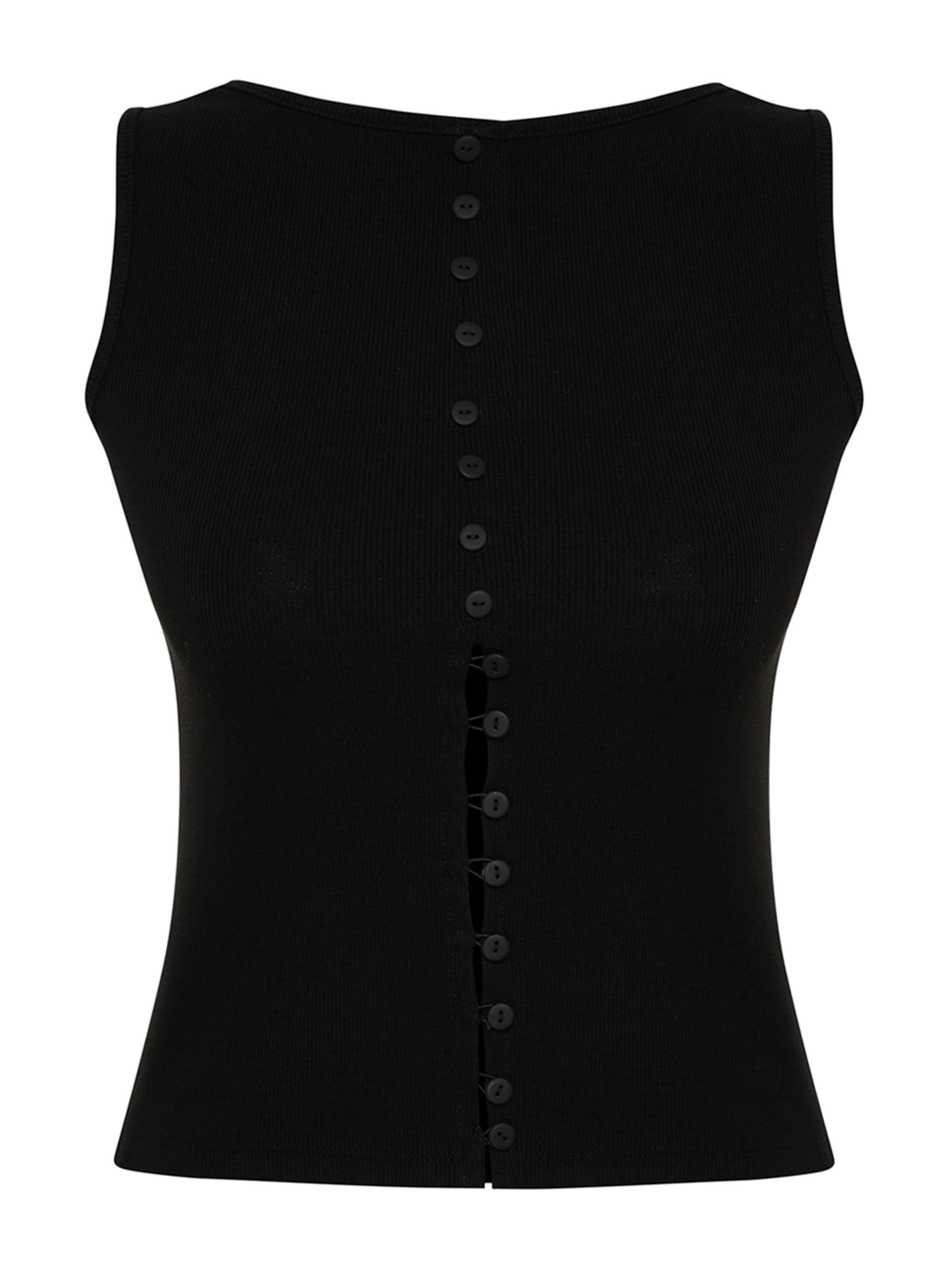 Trendyol Stick felső - fekete: elől