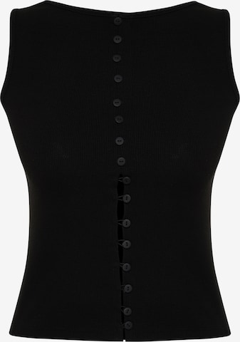 Trendyol Sticktop in Schwarz: Vorderseite