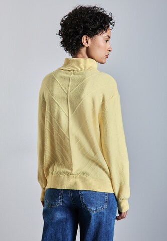 STREET ONE Pullover in Gelb