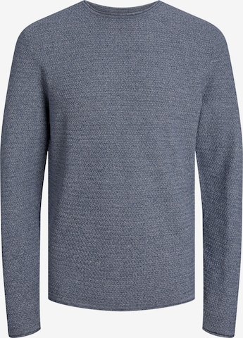 JACK & JONES Sweater 'Blumiguel' in Blue: front