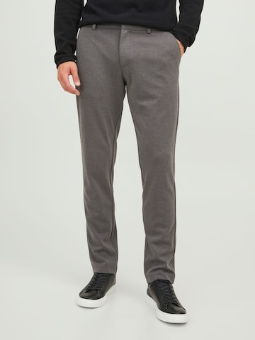 JACK & JONES Slim fit Chino trousers 'JJWinston' in Grey