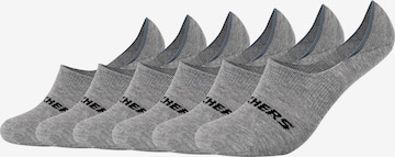 SKECHERS Ankle Socks 'New Orleans' in Grey: front
