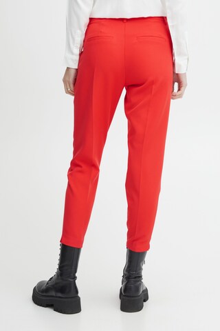 Slimfit Pantaloni chino 'LEXI' di ICHI in rosso