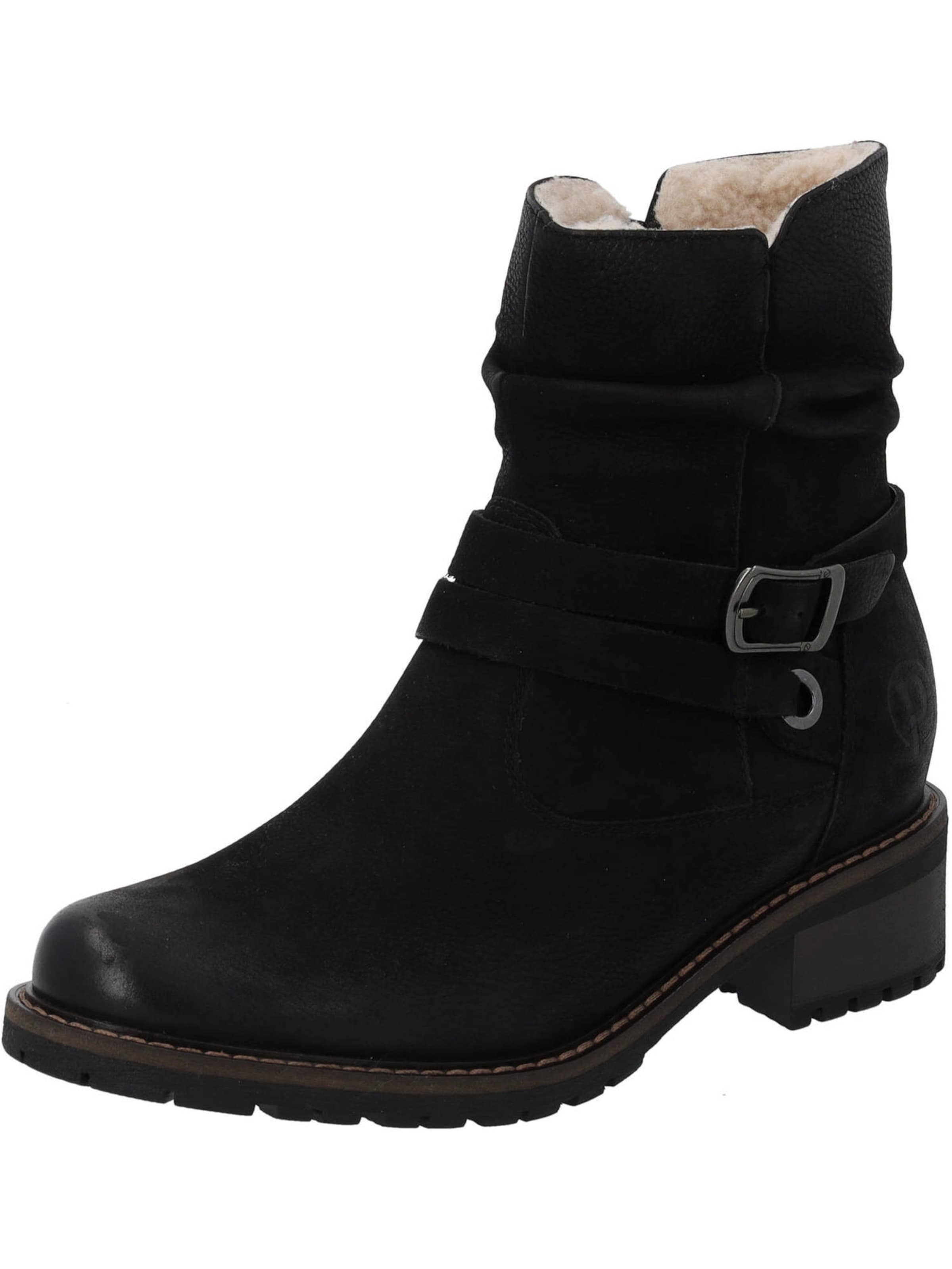 Palado Stiefelette 'Fayeth' in Schwarz: Vorderseite