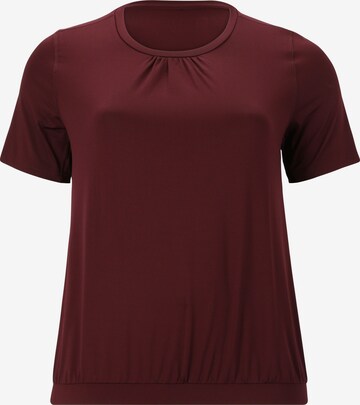 Q by Endurance Shirt 'Cella' in Rood: voorkant