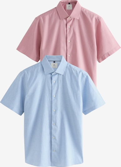 Marškiniai iš Next, spalva – šviesiai mėlyna / rožių spalva / balta, Prekių apžvalga