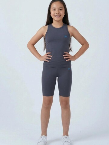 Skinny Leggings 'Short Tights' SPORTKIND en gris