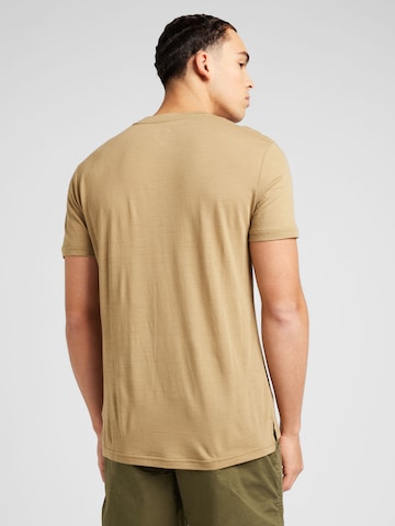 super.natural Performance Shirt 'YES WE CANNED' in Beige
