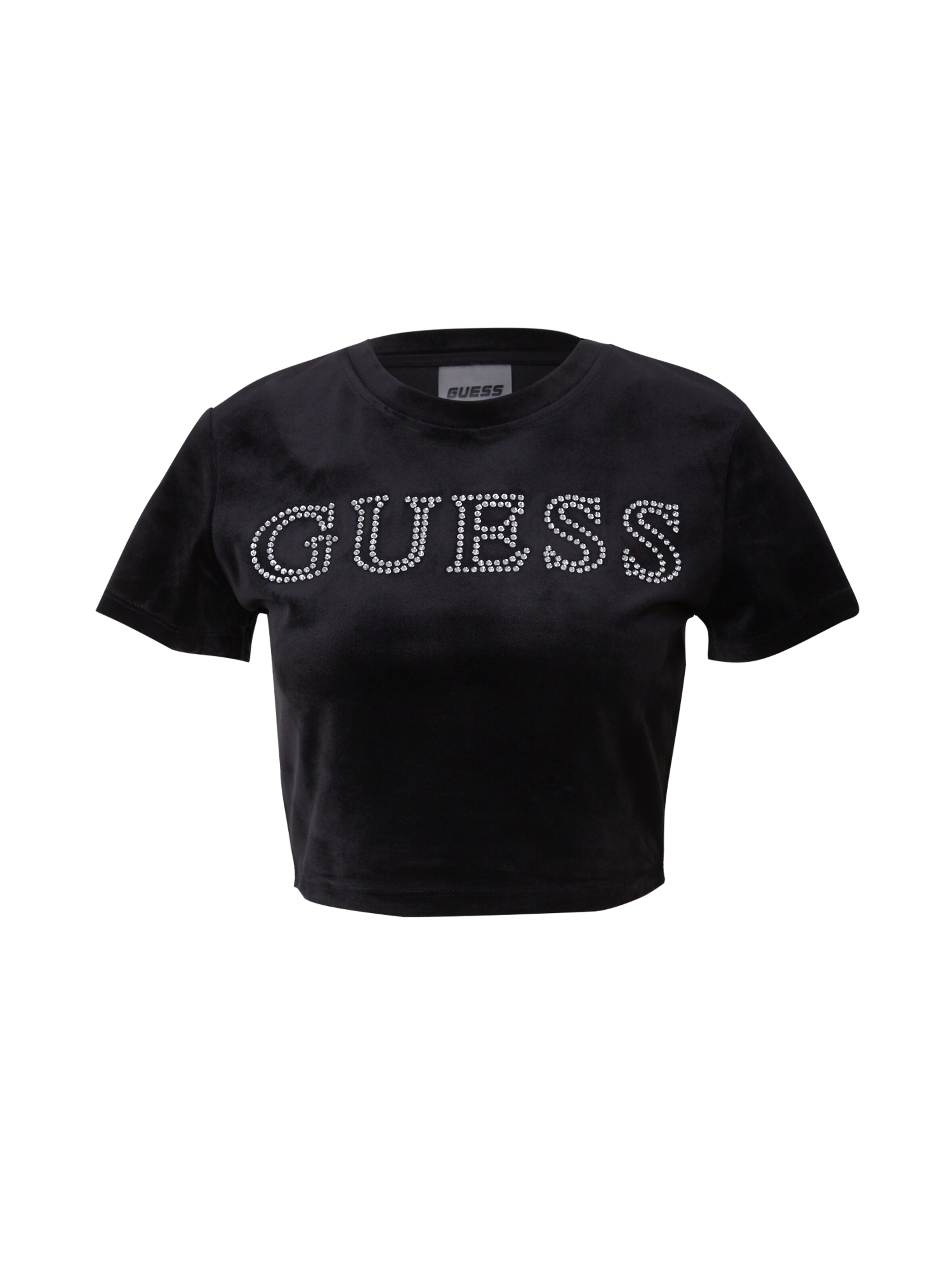 GUESS Sportshirt in Schwarz: Vorderseite