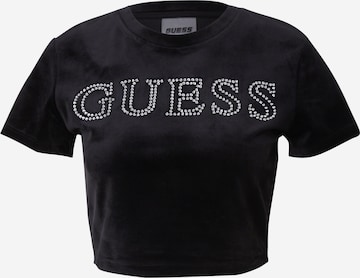 GUESS Sportshirt in Schwarz: Vorderseite