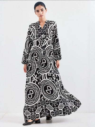 Bigdart Vestido em preto / branco, Vista do artigo