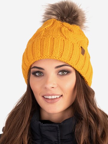 Bonnet '7014 Set' Vivisence en jaune