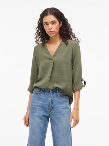 VILA - Blusa 'VIJOSA' em verde: frente