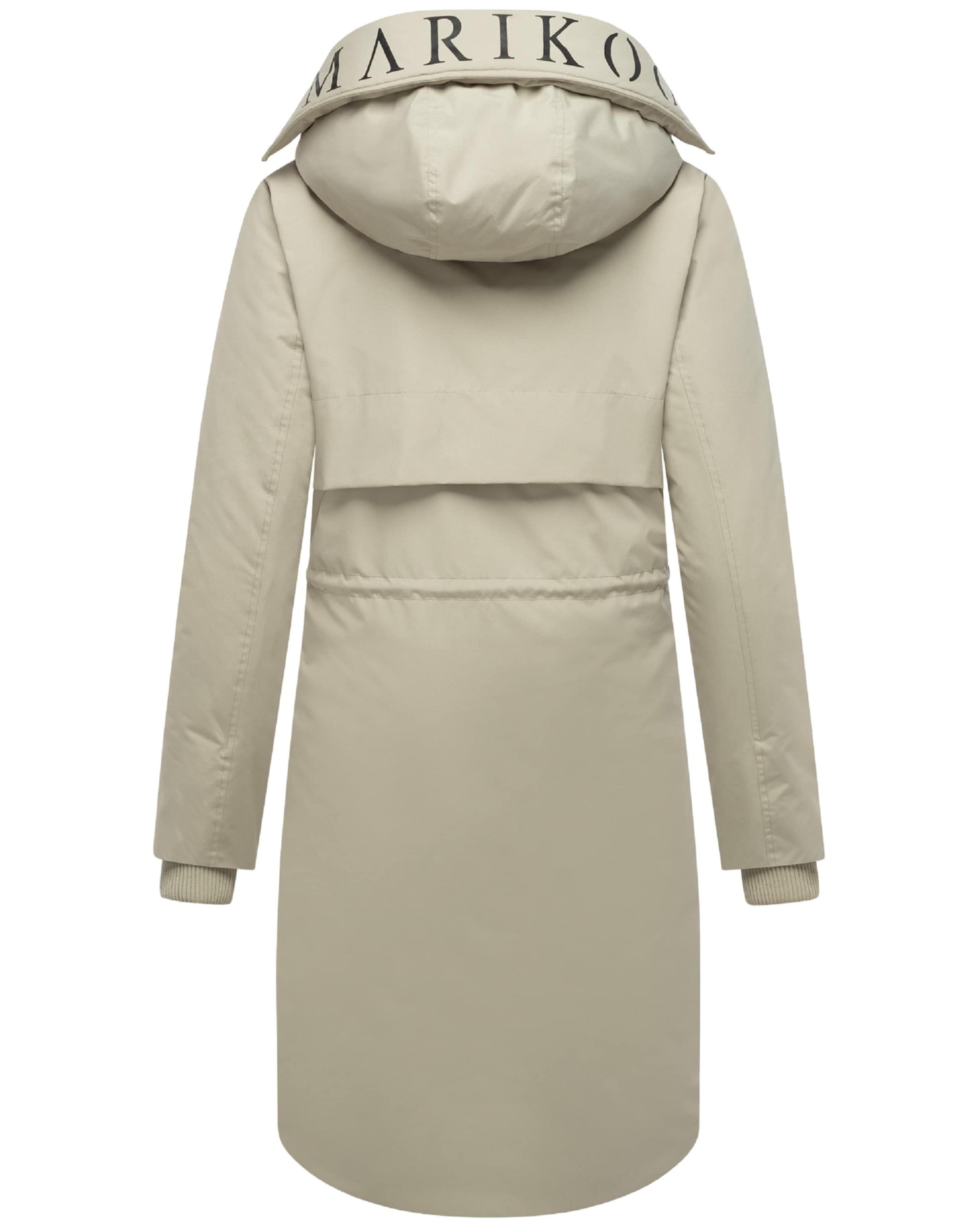 MARIKOO Mantel 'Anoukaa 16' in Grau