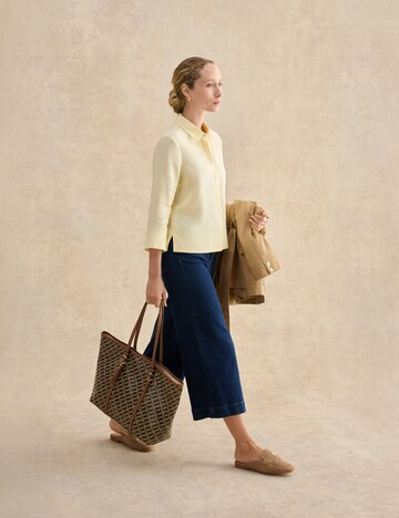 Hobbs London Shirt in Yellow: side