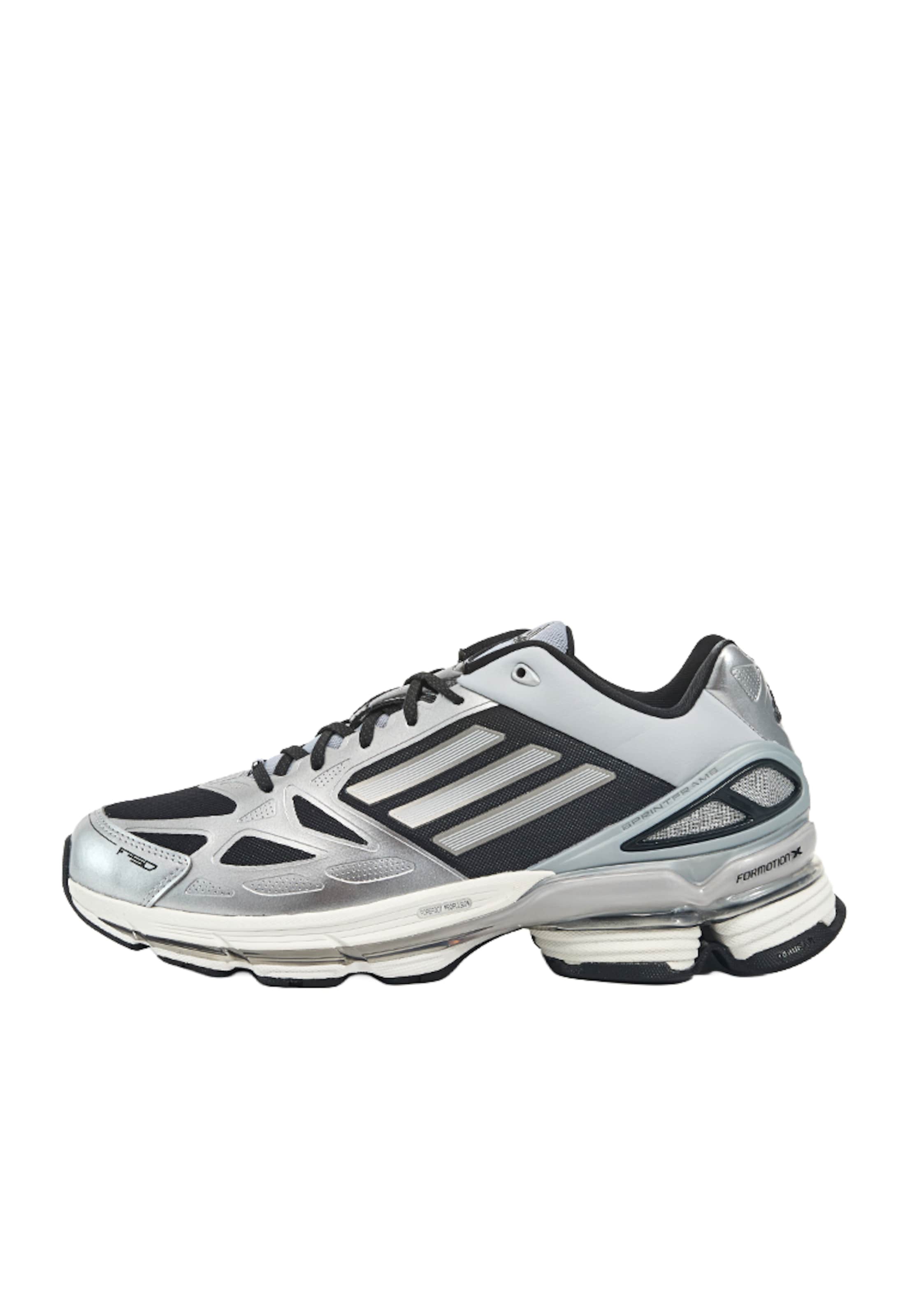 ADIDAS ORIGINALS Zemie brīvā laika apavi 'ADIZERO F50' pieejams 38, krāsa - melns / Sudrabs, Preces skats