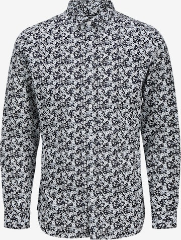 Chemise 'JPRBl A Black Pool' JACK & JONES en bleu : devant