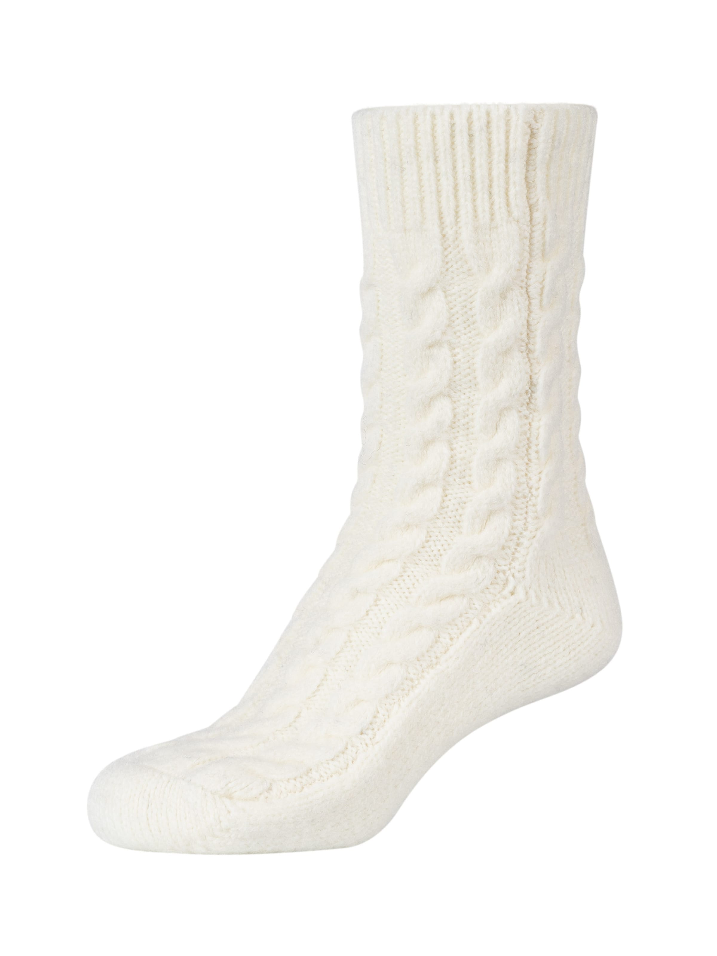 camano Socken in Weiß: Vorderseite