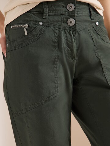 CECIL Regular Broek 'New York' in Groen