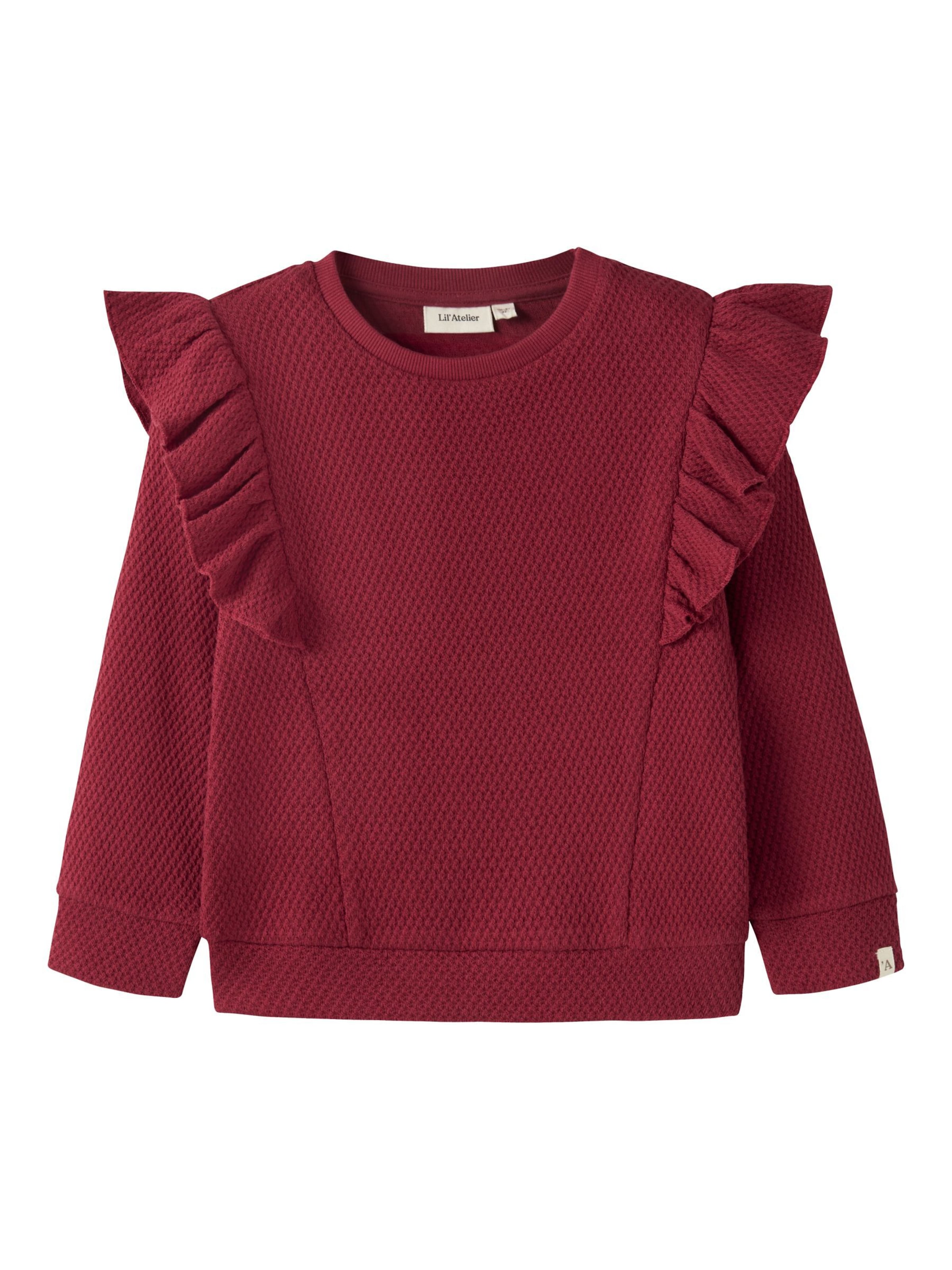 Lil'Atelier - Sudadera en rojo: frente